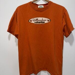 Jerzees Orange Yellowstone Graphic Tee